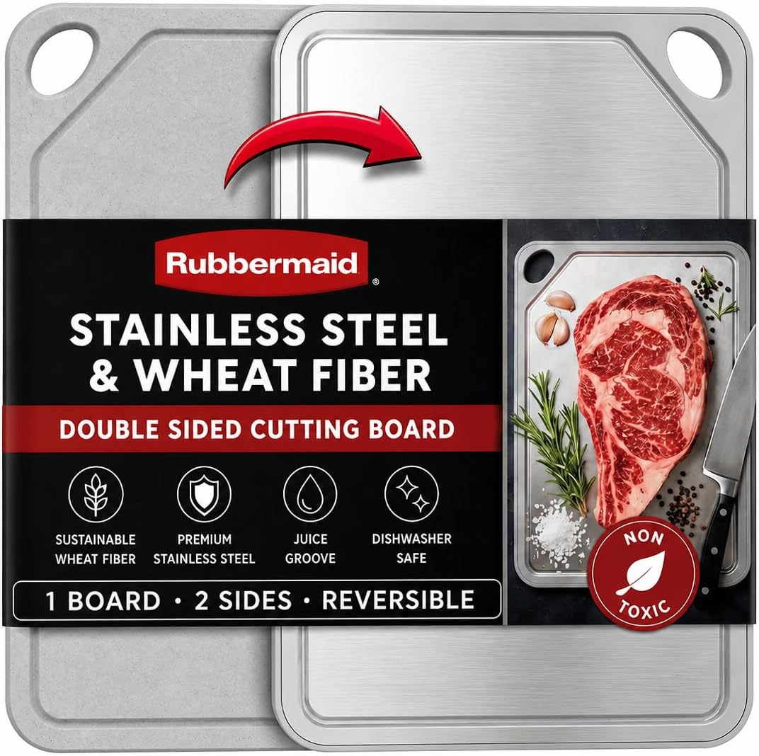 Rubbermaid Stainless Steel Cutting Board